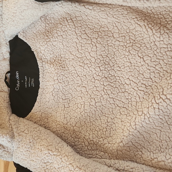 Calvin Klein Infinite stretch water resistant jacket With hood Black Small - Picture 17 of 17